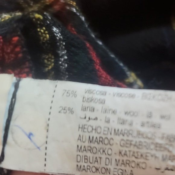 Zara Red and Black Plaid Blouse Tunic Top - Picture 9 of 9